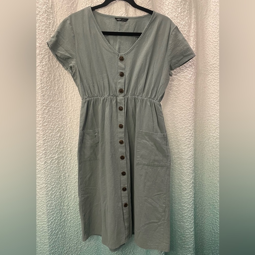 Sage Green Dress